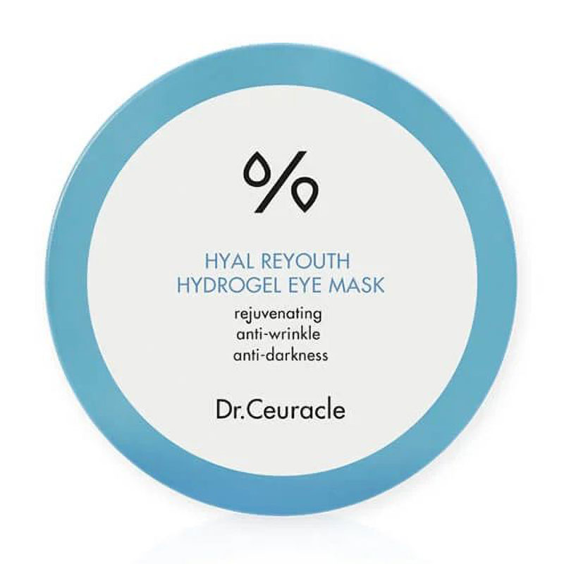 Зволожувальні гідрогелеві патчі для шкіри навколо очей Dr.Ceuracle Hyal Reyouth Hydrogel Eye Mask, 60 шт